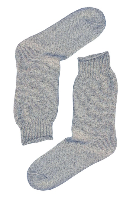 Naturwarm zimné ponožky pletené šedá veľkosť: 39-42