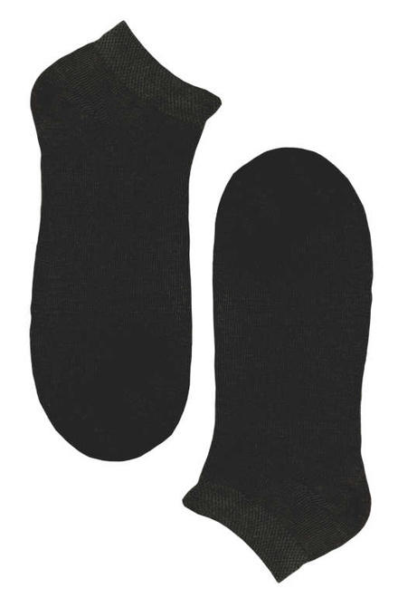 Pánske jednofarebné členkové ponožky 3 páry