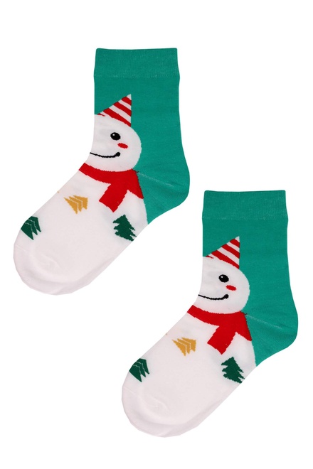 Duo pack I Vianočné ponožky 2983MC viacfarebná veľkosť: 35-38