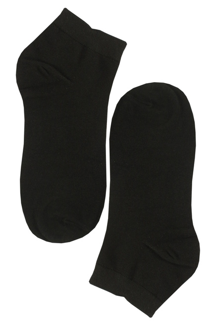 Top Q Bamboo členkové ponožky pre mužov - 3 páry čierna veľkosť: 39-42