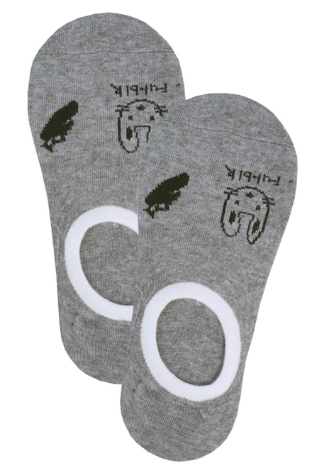 Himi bavlnené skryté ponožky s obrázkom