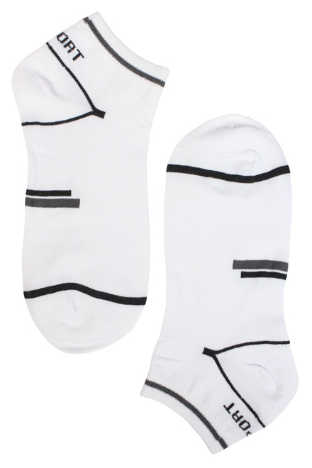 White Sport dámske členkové ponožky - 3 páry