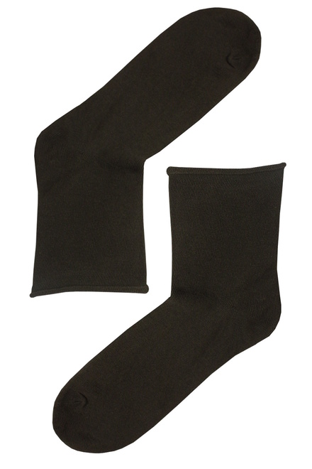Bamboo pánske zdravotné ponožky LM2010C - 3 páry čierna veľkosť: 40-44