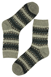 Pánske vlnené ponožky YB-1024 - 3 páry