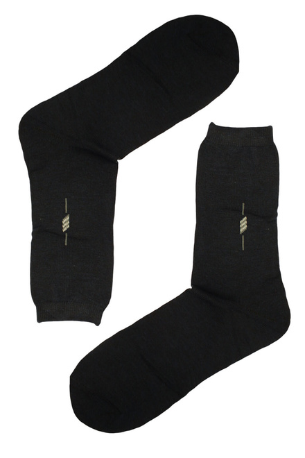 Klasické lacné vyššie pánske ponožky - 5 párov MIX veľkosť: 43-46