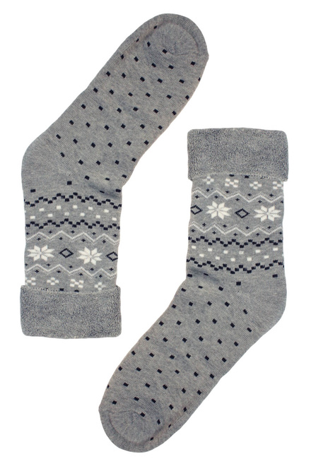 Teplé zdravotné dámske ponožky - 2 páry
