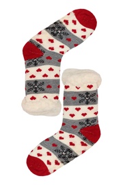 Mounty light hrejivé ponožky baránok WW058