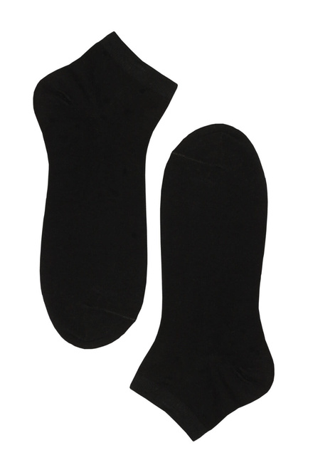 Gentleman bavlnené polovysoké ponožky CM110C - 3páry čierna veľkosť: 40-43
