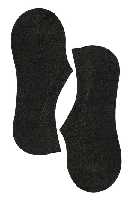 Invisible skryté pánske ponožky YM01C - 5 párov čierna veľkosť: 40-43