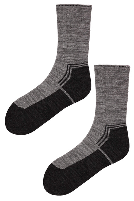 Pánske ponožky thermo bavlna SSM74 - 2 páry viacfarebná veľkosť: 43-47
