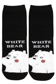 Happy White Bear veselé ponožky