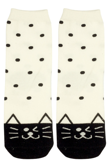 Cat Milk Series veselé ponožky MIX veľkosť: 35-38