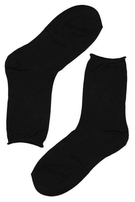 Bavlnené pánske ponožky LB003 - 3bal čierna veľkosť: 43-46