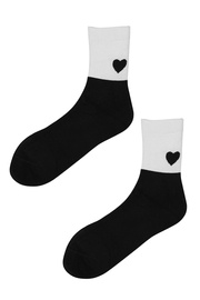 Love a Fun ponožky so srdiečkami dámske - 5 párov