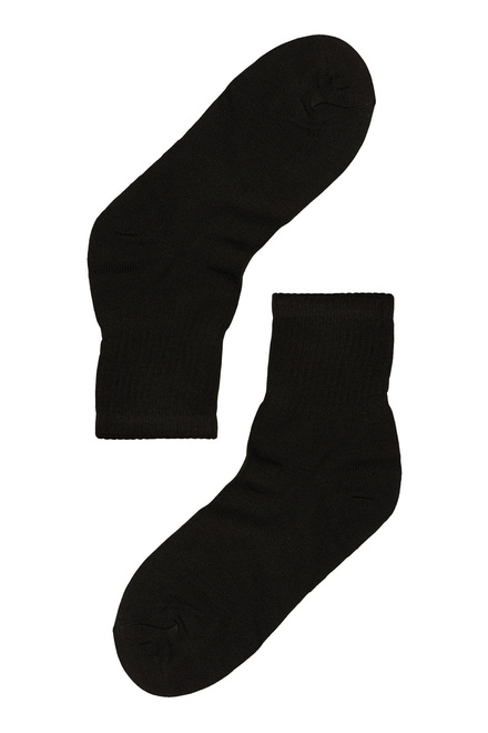 Dámske ponožky bavlnené ZW-401C - 3 páry čierna veľkosť: 38-42