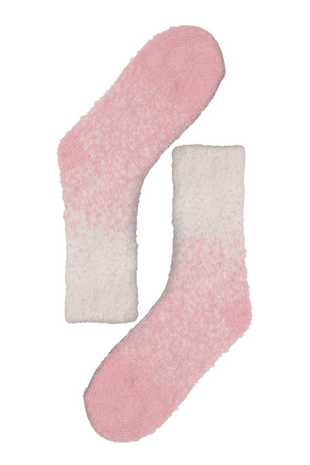 Emi Pink dámske ženilkové ponožky H5101B