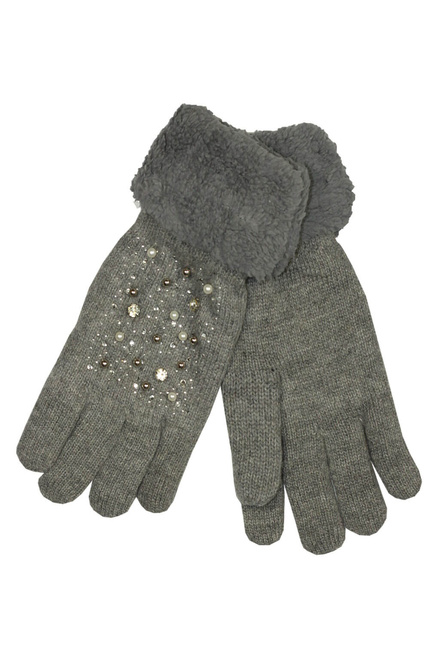 Gloves Lady dámske rukavice s kamienkami