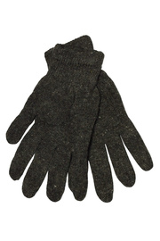 Jesenné pletené rukavice hrejivé tmavé R226PM
