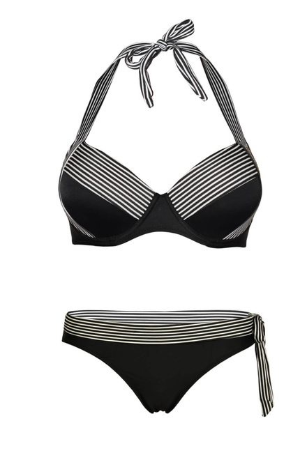 Frencis Black dámske módne plavky 2016 čierna veľkosť: XXL