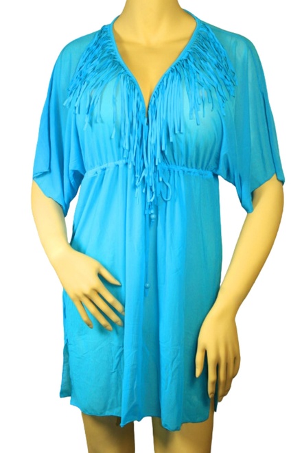Gabana Blue šaty na plavky modrá veľkosť: L
