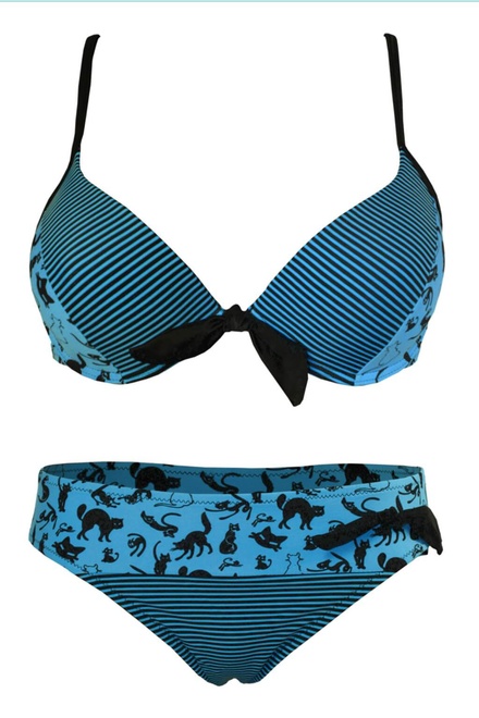 Blue Cat dvojdielne plavky s kosticou