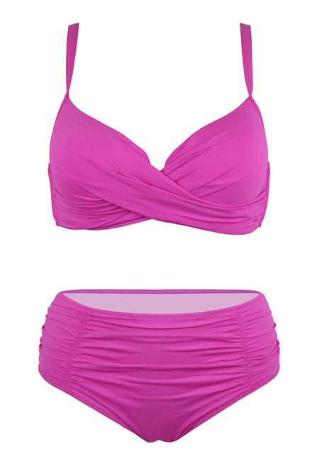 Sardynia Pink plavky pre plné tvary S936