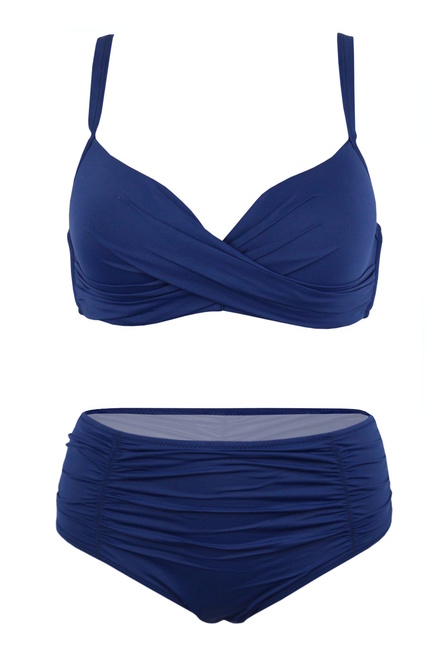 Sardynia Dark Blue plavky pre plné tvary S936