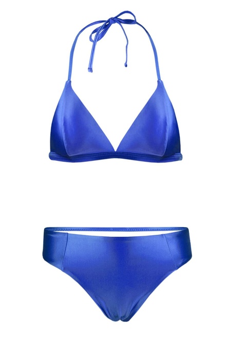 Satin Blue bikiny plavky S1039 modrá veľkosť: L