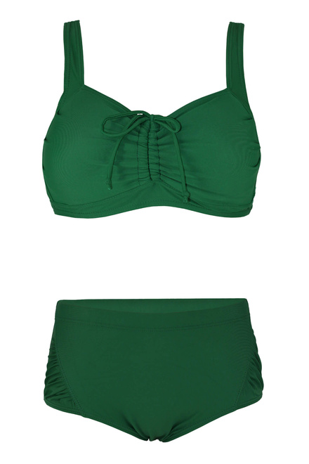 Estera dvojdielne plavky s výstužou S801 zelená veľkosť: L