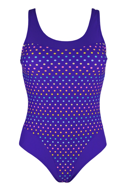 Nikola dámske jednodielne plavky s výstužou S1237 fialová veľkosť: XL