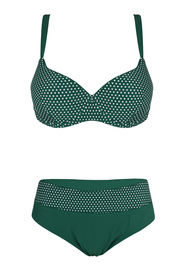 Nika Green plavky s kosticami vystužené S1162