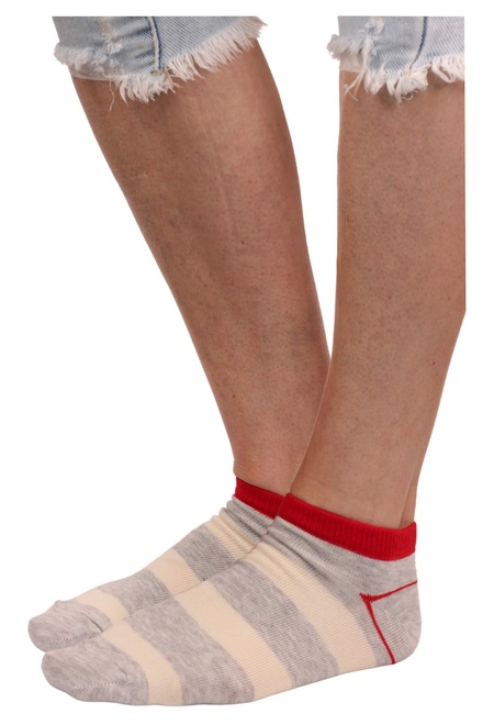 Bellinda ponožky - veselé pánske členkové viacfarebná veľkosť: 39-42