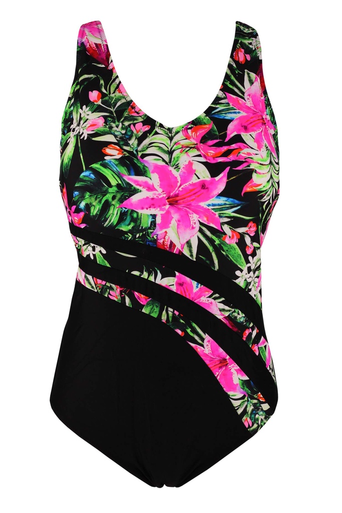 Etiopia Lila jednodielne plavky vystužené Etiopia Lila jednodielne plavky vystužené