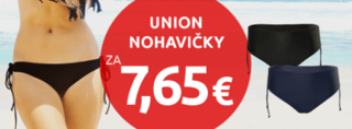 Plavkové nohavičky UNION za 7,65 €